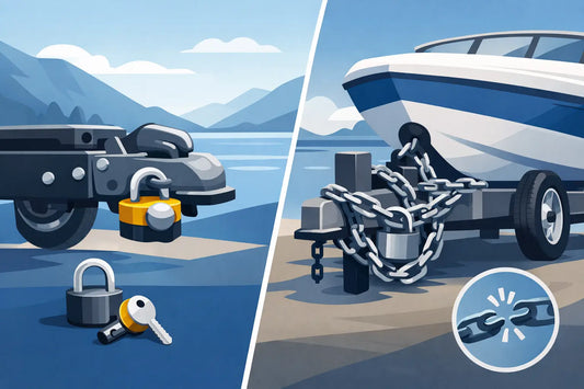 Boat Trailer Locks Versus Chains for Security