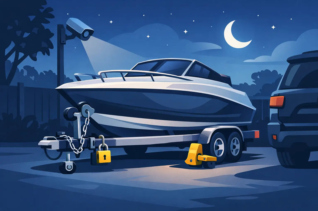 How to Secure a Boat Trailer Overnight