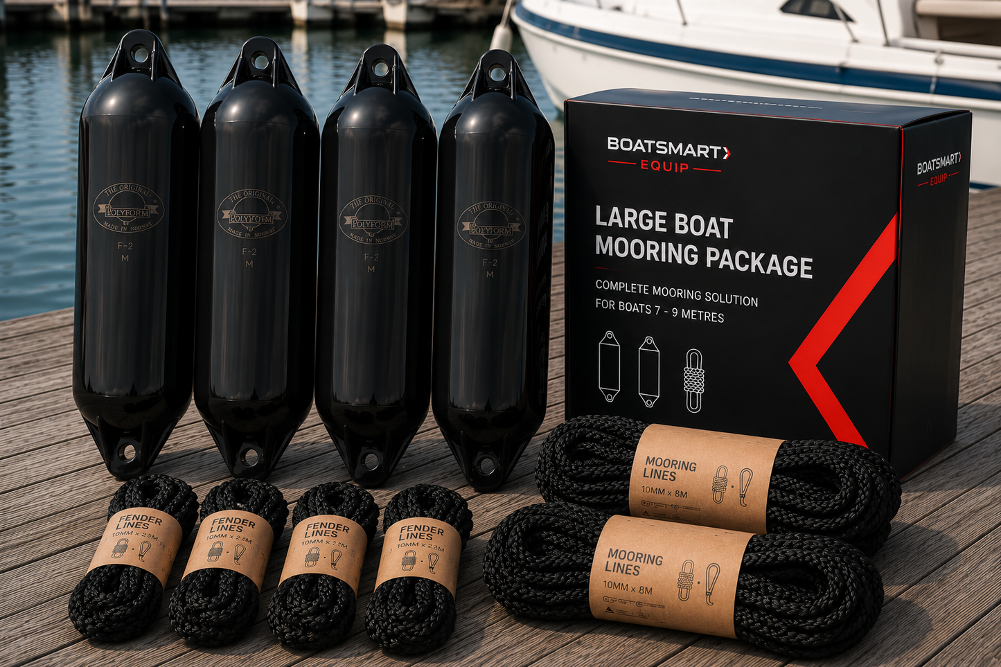 Essential Boat Mooring Pack – Large