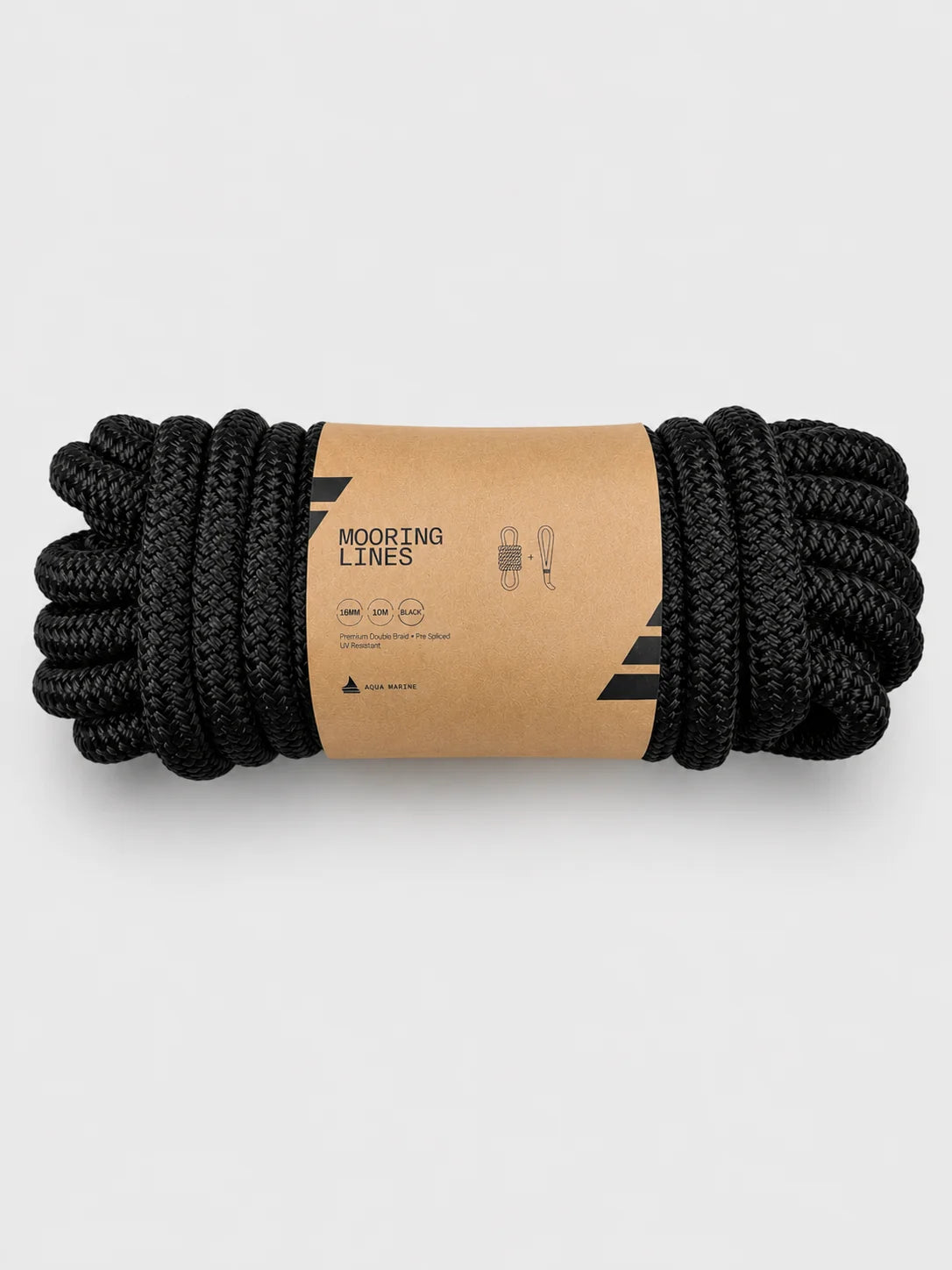 Aqua Marine 16mm x 10m Mooring Line with Splice